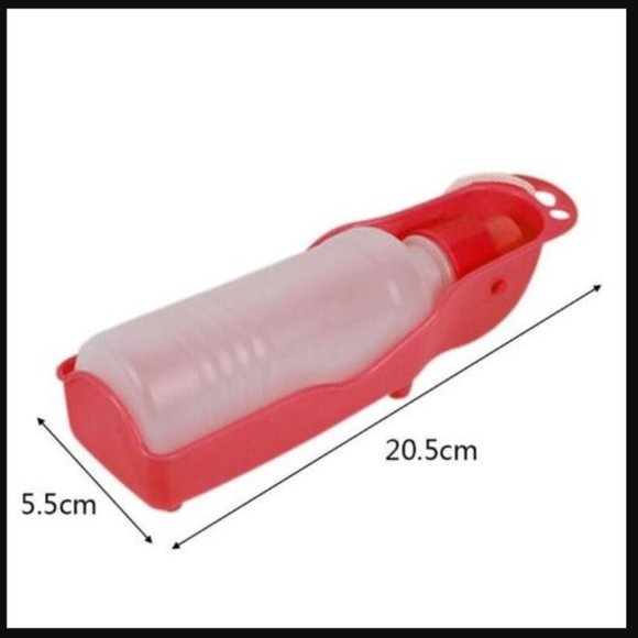 250mlDog Water Bottle Folding Drinker Plastic Portable Water Bottle Pets/Outdoor - Picture 11 of 16